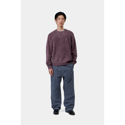 Carhartt WIP Curtis Sweater - Tangled Shady Purple - Streetart.fr