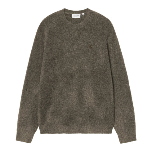 Carhartt WIP Curtis Sweater - Tangled Shungite - Streetart.fr