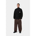 Carhartt WIP Detroit Half Zip Sweater - Black - Streetart.fr