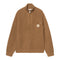 Carhartt WIP Detroit Half Zip Sweater - Wip H Brown - Streetart.fr