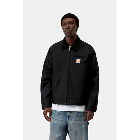 Carhartt WIP Detroit Jacket - Black / Black Rigid - Streetart.fr
