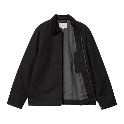 Carhartt WIP Detroit Jacket - Black / Black Rigid - Streetart.fr