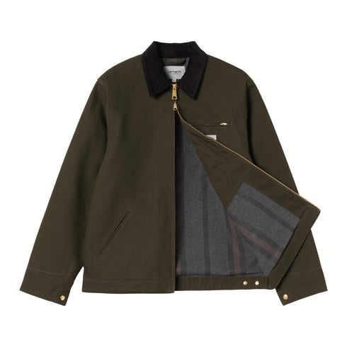 Carhartt WIP Detroit Jacket - Olive / Black Rigid - Streetart.fr