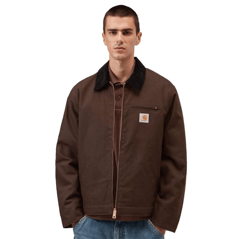 Carhartt WIP Detroit Jacket - Tobacco / Black Rigid - Streetart.fr