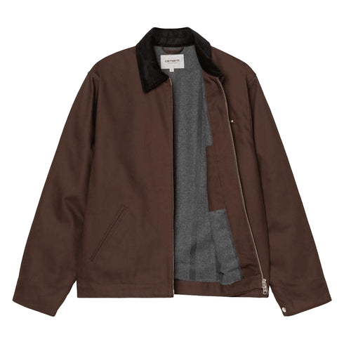 Carhartt WIP Detroit Jacket - Tobacco / Black Rigid - Streetart.fr