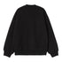 Carhartt WIP Detroit Sweat - Black Stone Washed - Streetart.fr