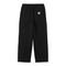 Carhartt WIP Double Knee Sweat Pant - Black Stone Washed - Streetart.fr