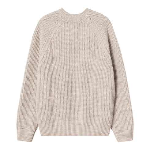 Carhartt WIP Firth Sweater - Fleur De Sel - Streetart.fr