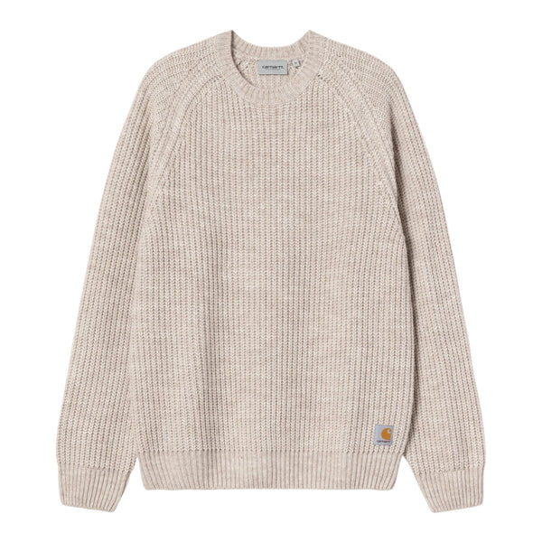 Carhartt WIP Firth Sweater - Fleur De Sel - Streetart.fr