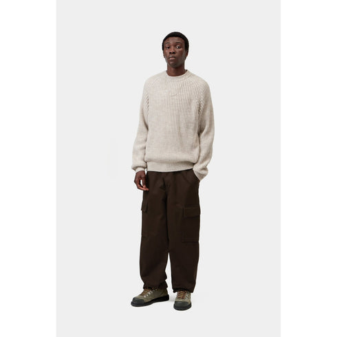 Carhartt WIP Firth Sweater - Fleur De Sel - Streetart.fr