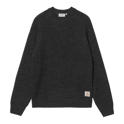 Carhartt WIP Firth Sweater - Soot - Streetart.fr