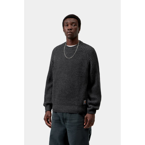 Carhartt WIP Firth Sweater - Soot - Streetart.fr