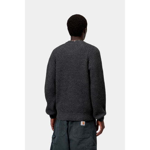 Carhartt WIP Firth Sweater - Soot - Streetart.fr