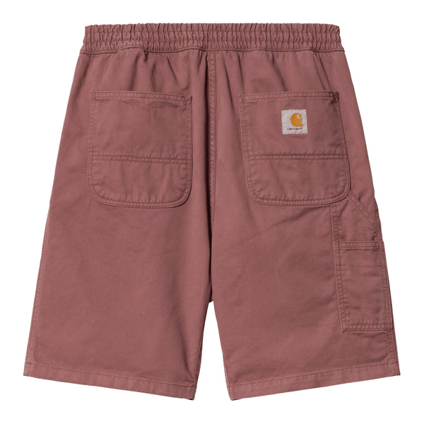 Carhartt WIP Flint Short - Dusty Pink Garment Dyed