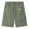 Carhartt WIP Flint Short - Park Garment Dyed - Streetart.fr