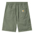 Carhartt WIP Flint Short - Park Garment Dyed - Streetart.fr