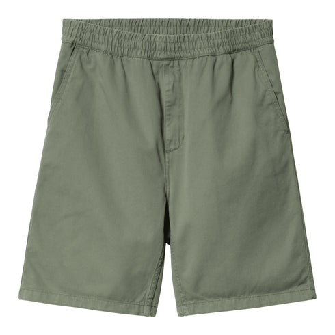 Carhartt WIP Flint Short - Park Garment Dyed - Streetart.fr