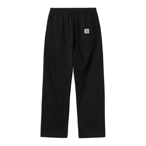 Carhartt WIP Floyde Pant - Black Garmend Dyed - Streetart.fr
