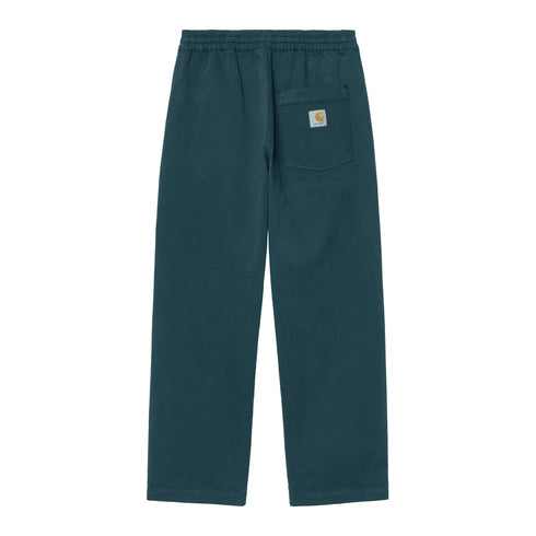 Carhartt WIP Floyde Pant - Deep Lagoon Garment Dyed - Streetart.fr