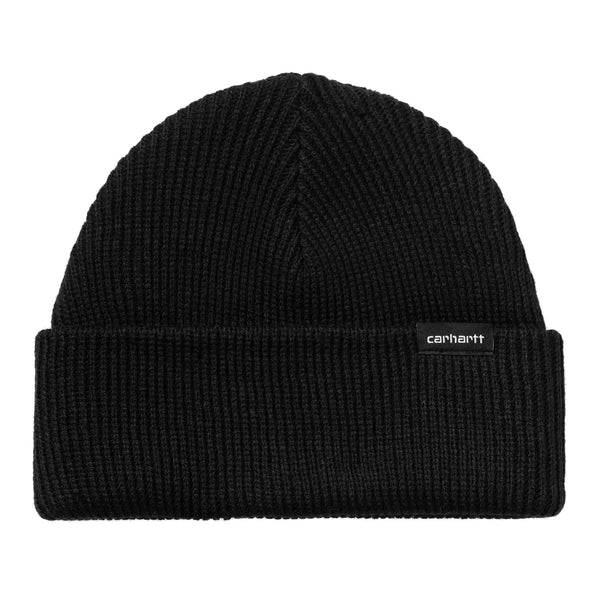 Carhartt WIP Gordan Beanie Black — bonnet