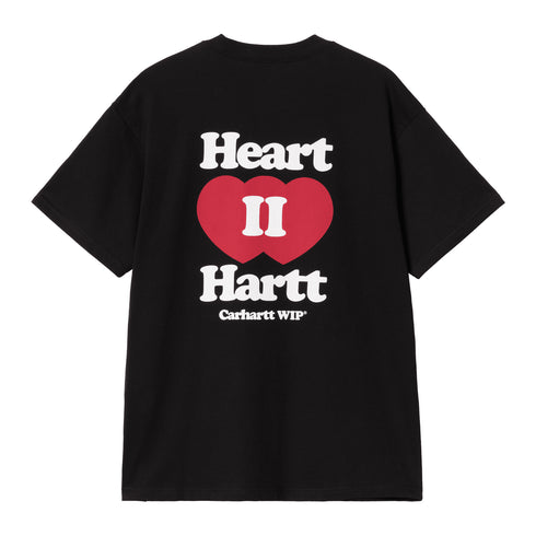 Carhartt WIP Heart Ii Hartt - Black - Streetart.fr