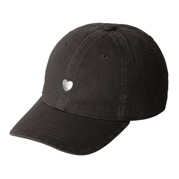 Carhartt WIP Heart Metal Cap - Black / Silver - Streetart.fr
