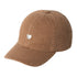 Carhartt WIP Heart Metal Cap - Hamilton Brown / Silver - Streetart.fr