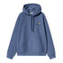 Carhartt WIP Hooded American Script - Blue Iris - Streetart.fr