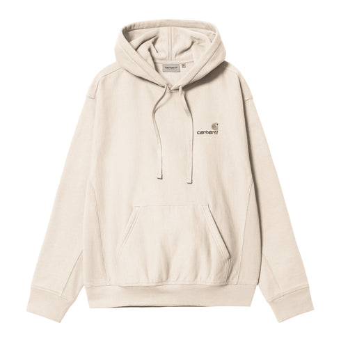Carhartt WIP Hooded American Script Moonbeam - Streetart.fr