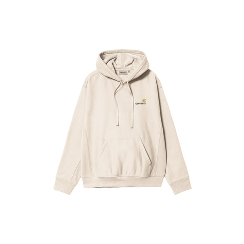Carhartt WIP Hooded American Script Moonbeam - Streetart.fr