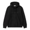 Carhartt WIP Hooded Carhartt Sweat - Black / Black - Streetart.fr