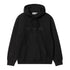 Carhartt WIP Hooded Carhartt Sweat - Black / Black - Streetart.fr