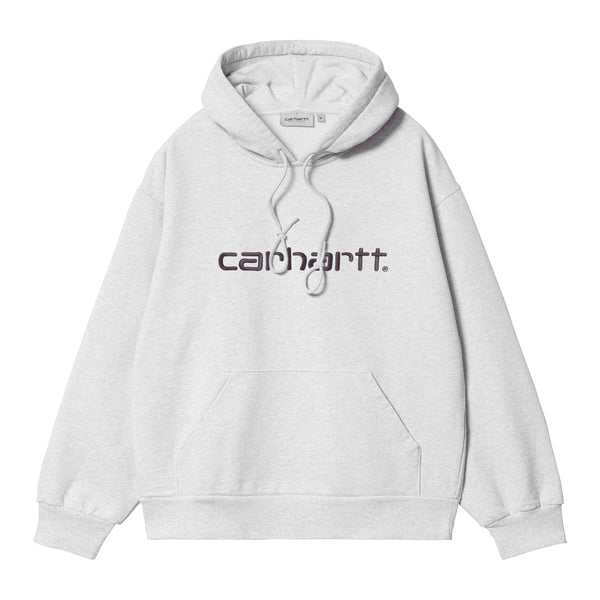 Carhartt WIP Hooded Carhartt WIP - Ash Heather / Cozy P - Streetart.fr