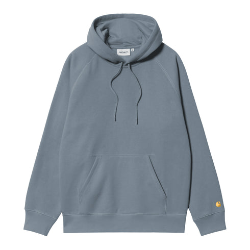 Carhartt WIP Hooded Chase - Angelite / Gold - Streetart.fr