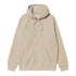 Carhartt WIP Hooded Chase - Fleur De Sel / Gold - Streetart.fr