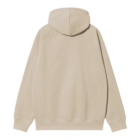 Carhartt WIP Hooded Chase - Fleur De Sel / Gold - Streetart.fr