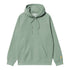 Carhartt WIP Hooded Chase - Frosted Green / Gold - Streetart.fr