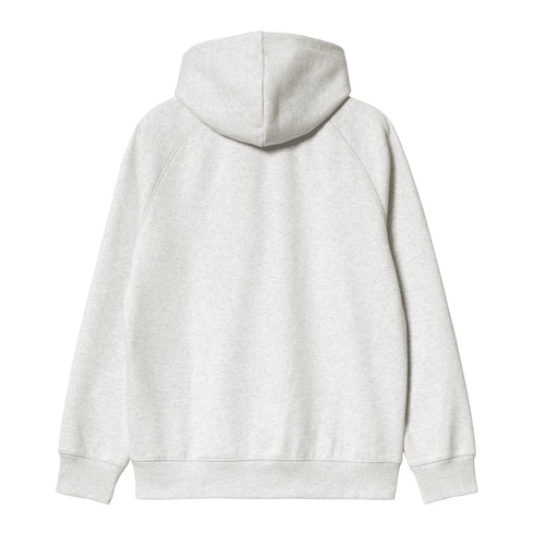 Carhartt WIP Hooded Chase Jacket - Ash Heather / Gold - Streetart.fr
