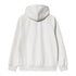 Carhartt WIP Hooded Chase Jacket Sweat Zip - Ash Heather / Gold - Streetart.fr