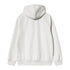 Carhartt WIP Hooded Chase Jacket Sweat Zip - Ash Heather / Gold - Streetart.fr