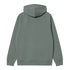Carhartt WIP Hooded Chase Jacket Sweat Zip - Velvet Green / Gold - Streetart.fr