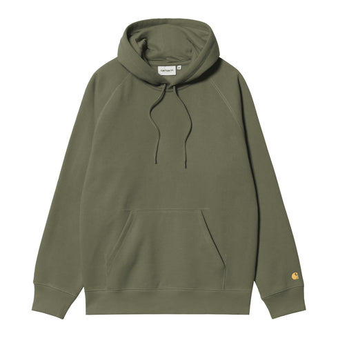 Carhartt WIP Hooded Chase - Leaf / Gold - Streetart.fr