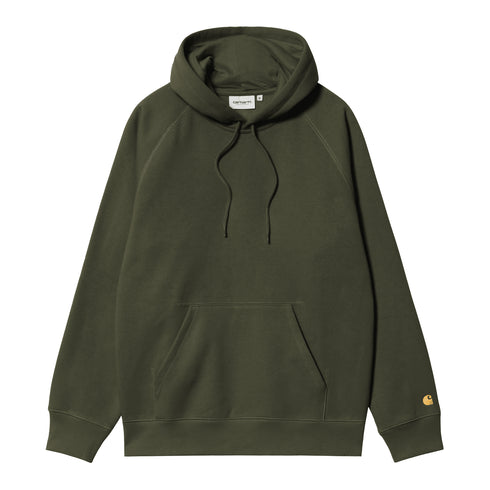 Carhartt WIP Hooded Chase - Olive / Gold - Streetart.fr