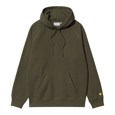 Carhartt WIP Hooded Chase - Olive / Gold - Streetart.fr