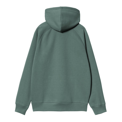 Carhartt WIP Hooded Chase - Silver Pine / Gold - Streetart.fr