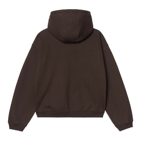 Carhartt WIP Hooded Ebbert Jacket - Tobacco / White - Streetart.fr