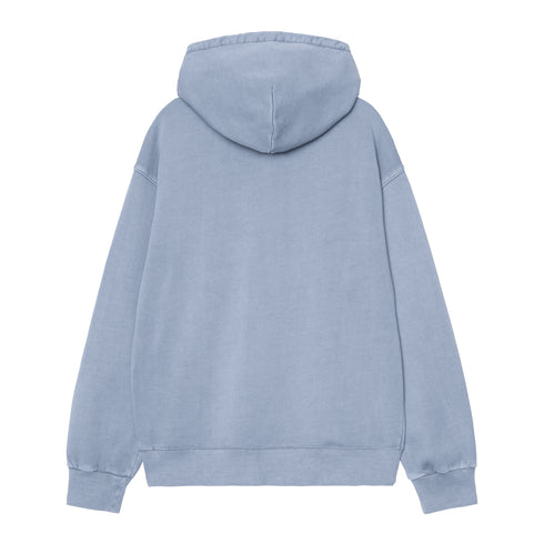 Carhartt WIP Hooded Nelson - Gentle Blue Garment - Streetart.fr