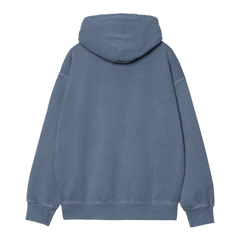 Carhartt WIP Hooded Nelson - Gentle Blue Garment - Streetart.fr