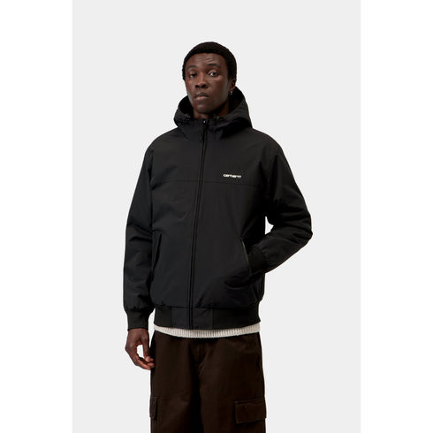 Carhartt Wip Hooded Sail Jacket - Black / White - I028436_0D2_XX