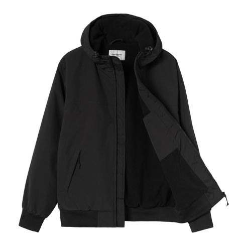 Carhartt Wip Hooded Sail Jacket - Black / White - I028436_0D2_XX